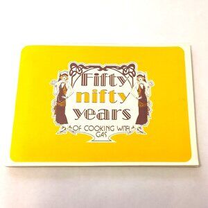 Preowned Fifty Nifty Years of Cooking With Gas Recipe Book 1923-1973